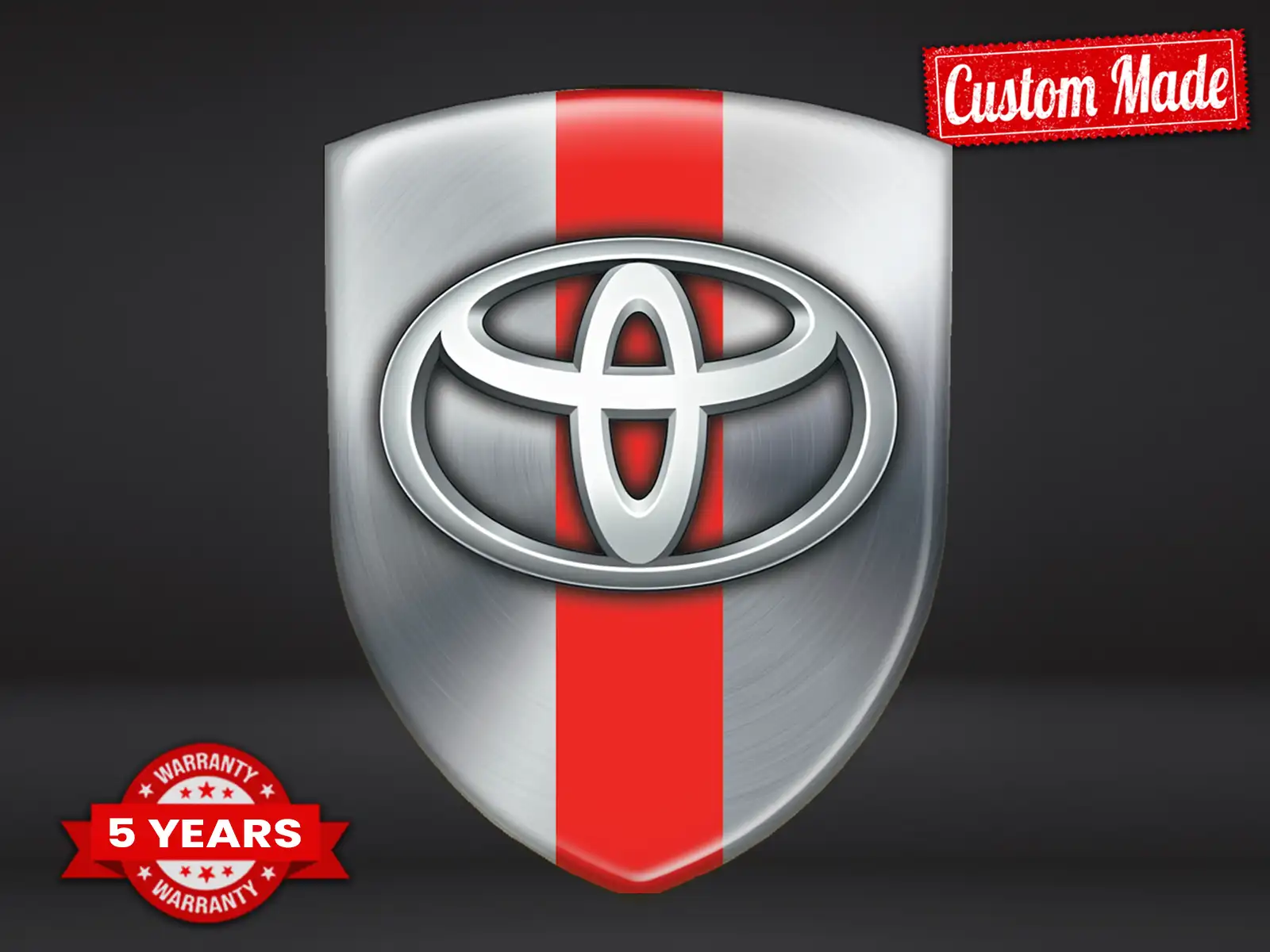 Toyota Car Hood Decals Max Lasting Modern Pro Stylish